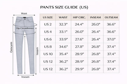 Classic Blue Straight-Leg Denim Jeans