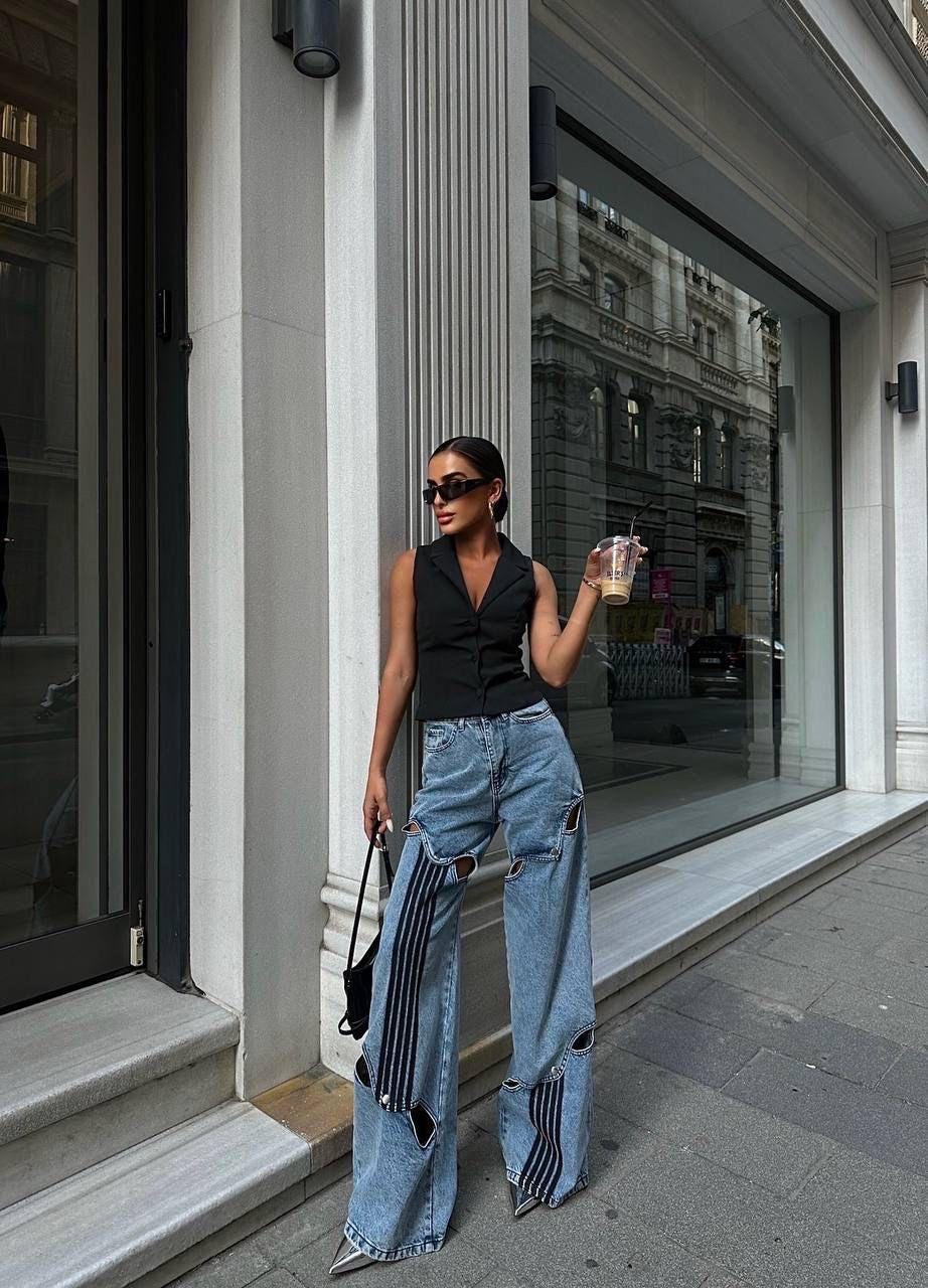 Classic High-Rise Blue Denim